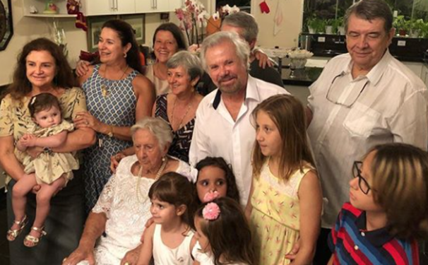 Milton Martinelli curtindo a família!