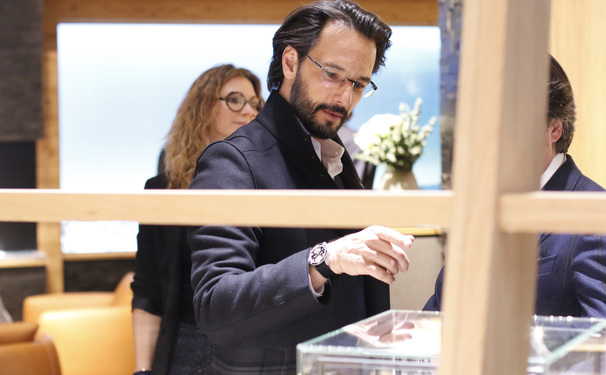 Rodrigo Santoro: astro na festa da Montblanc no SIHH 