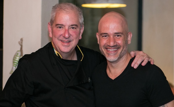 Uma dupla na gastronomia: Sergio Arno e Marcelo Reis 