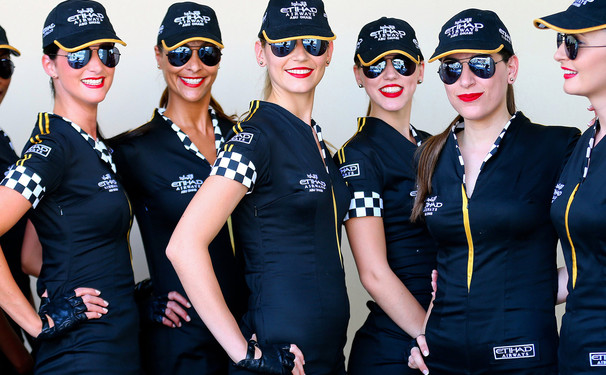 “Grid girls” fora da Formula 1