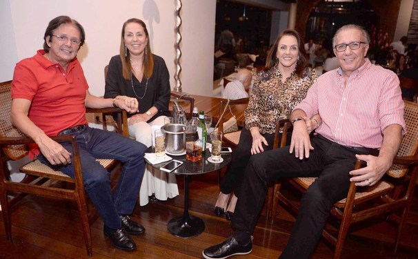 Quem não sai do Amado é Márcia e Guto Amoedo