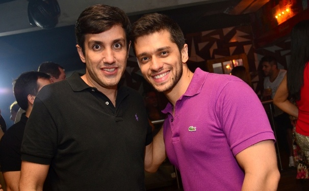 José Augusto Vasconcelos e André Gagliano na segunda edição do San Island Weekend.