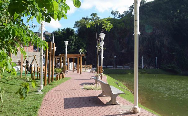 A beleza natural da Lagoa do Arraial do Retiro