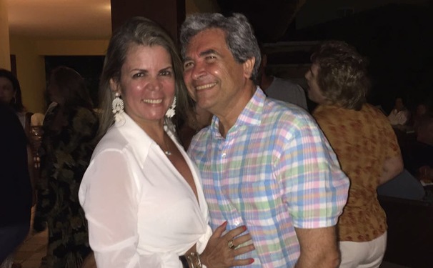 Yvanna Tude e Rosalvo Peixoto em Praia do Forte