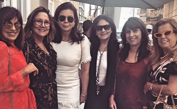 Almoço chiquérrimo no Fera da Rua Chile. 