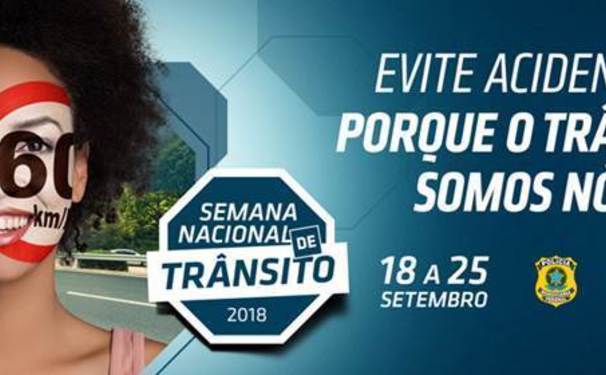 Semana dedicada à conscientização para um trânsito mais seguro