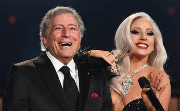 Tony Bennett e Lady Gaga juntos novamente.
