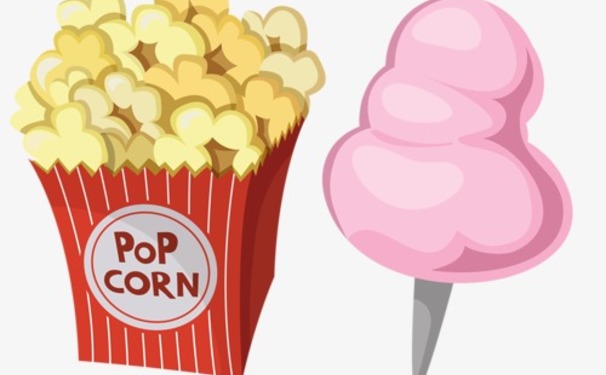 Cinema Itinerante da TIM com direito a pipoca, algodão doce e muita diversão.