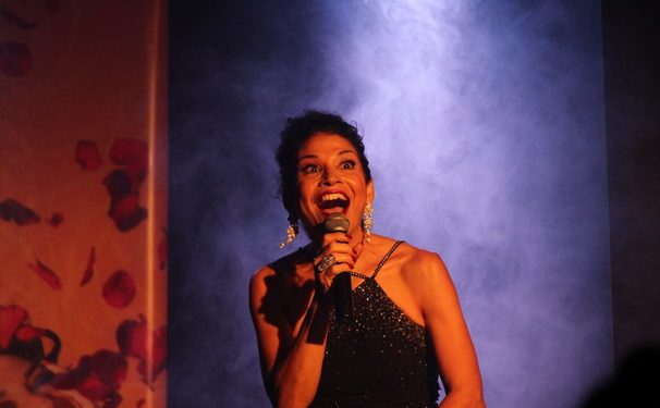 Cristiana Monteiro hoje no Teatro SESI Rio Vermelho