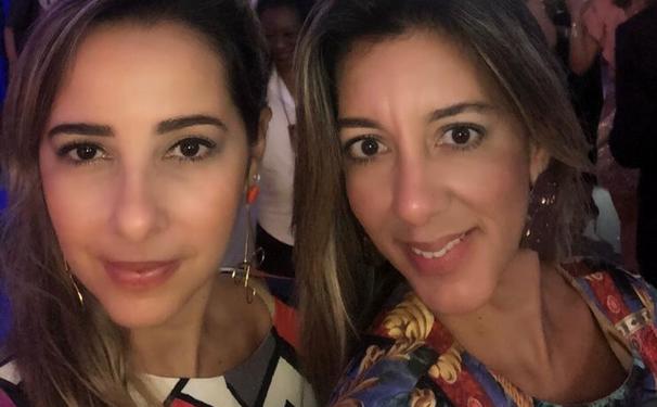 Isabela Mendonça e Rosana Barreto em tarde de moda