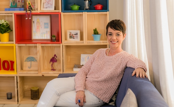 Ivana Portella circulando em Salvador