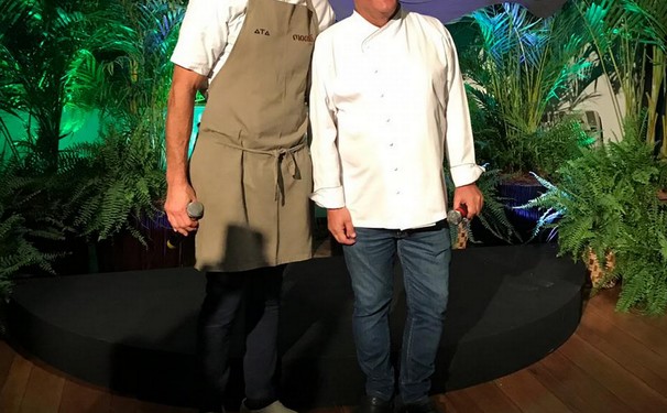 Edinho Angel recebeu Rodrigo Oliveira do Mocotó.