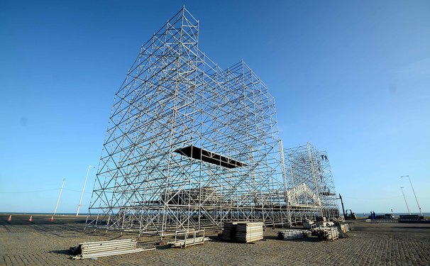 Palco do Festival Virada Salvador 2019