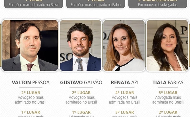 Os advogados mais admirados pela revista Análise Advocacia