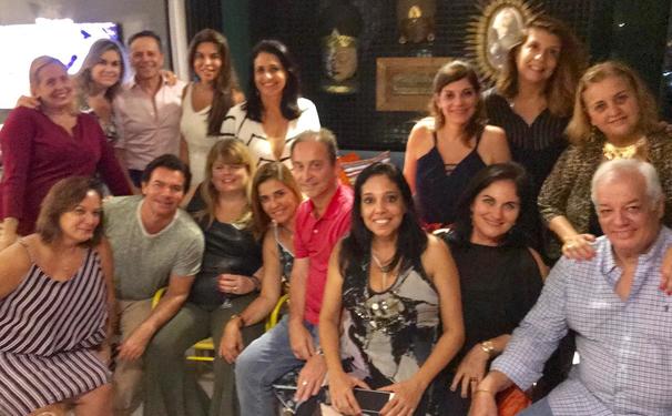 Noite de amigos no Horto Florestal