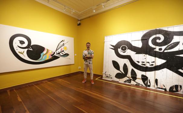 Da rua para a galeria: arte do grafiteiro SPETO na Caixa Cultural Salvador
