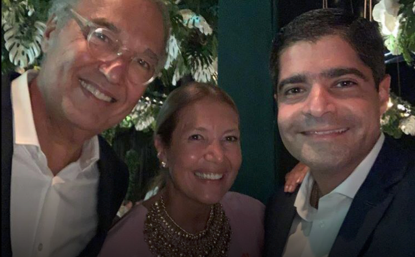 ACM Neto entre os convidados de Donata Meireles