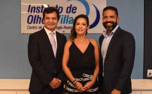 Amaury Guerrero  inaugura a nova sede do Instituto de Olhos Villas