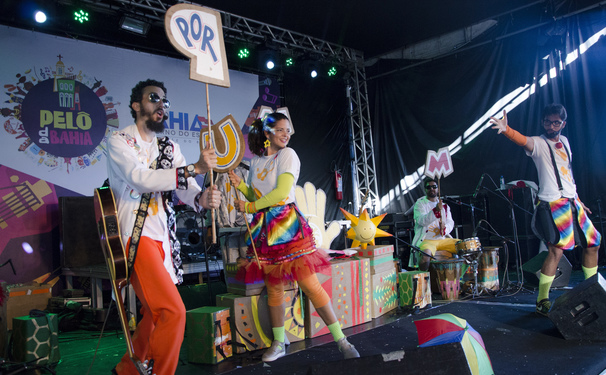 No Pelô, a família pode brincar unida e sem pagar nada.