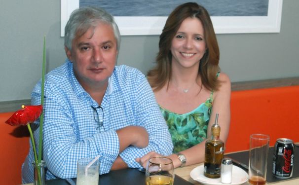 Roberto Alban recebendo hoje convidados especiais