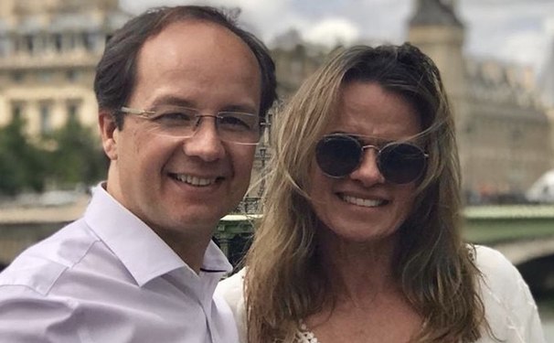 Ana Paula e Fabio Bezerra na International Dental Show