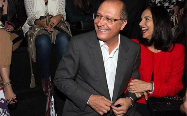 Alckmin e Lu no SPFW!