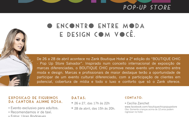 Moda no Zank Hotel!