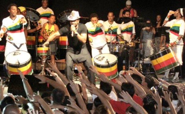 Olodum hoje no Esquenta!