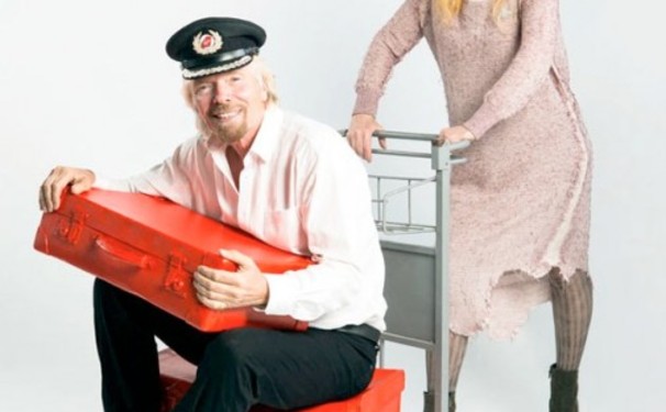 Westwood repaginando a Virgin Atlantic