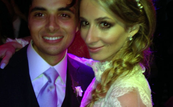 Casamento de Bernardo com Ana Helena.