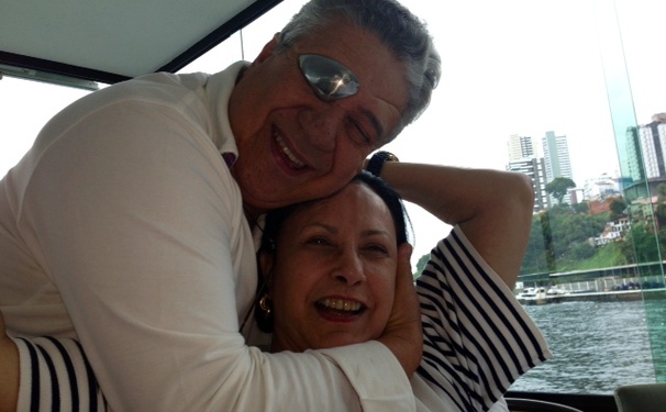 No almoço do Yacht Club da Bahia!