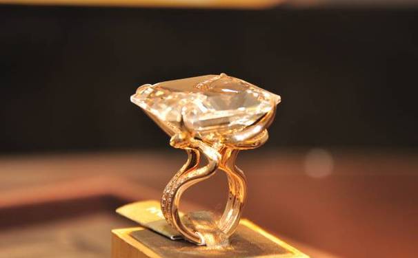 O primeiro diamante!