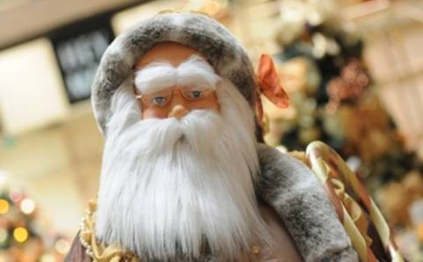 Papai Noel no Barra!