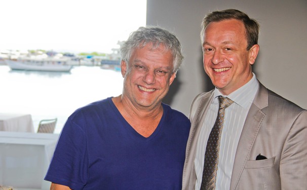 Amado recebe François Hautekeur