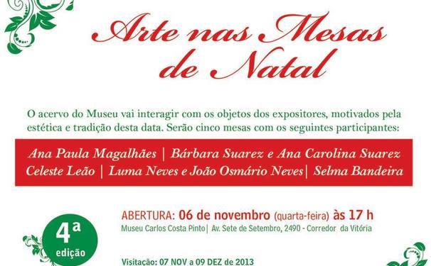 Museu Carlos Costa Pinto convida