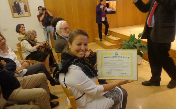 Embaixadora da Paz!