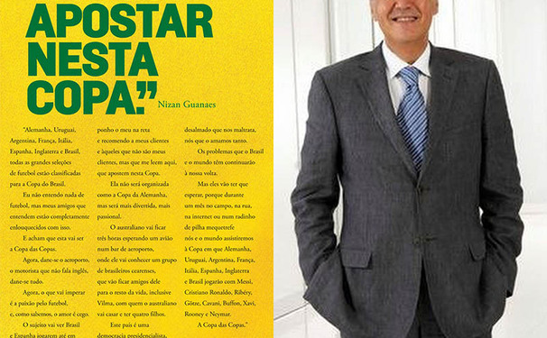 Vamos apostar nesta copa!