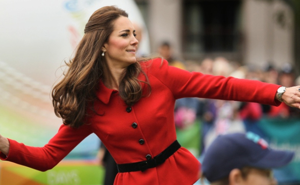Kate Middleton em partida de Cricket