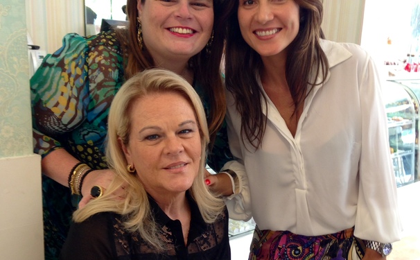 Descontraído almoço!