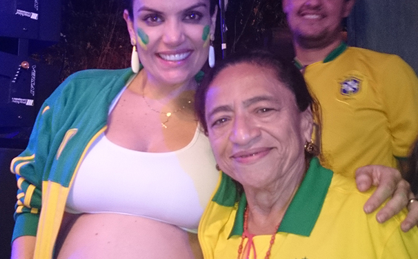 Alavontê comanda festa após vitória do Brasil 