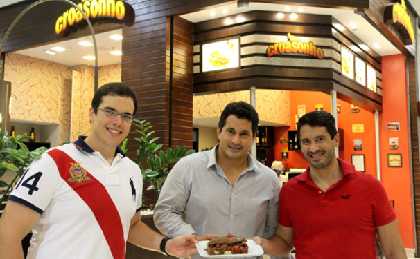Trio de sucesso em croissants!