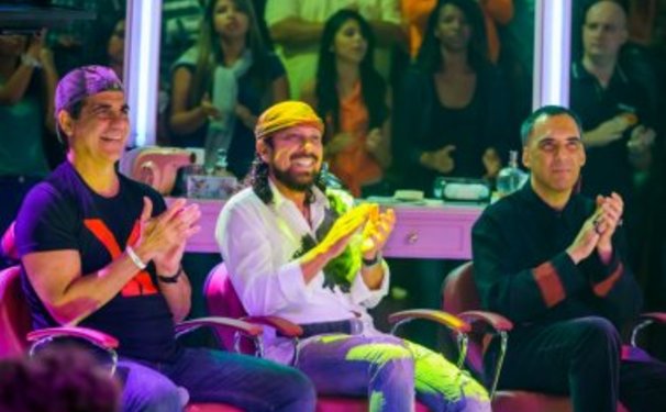 Durval e Bell juntos no "Esquenta!"
