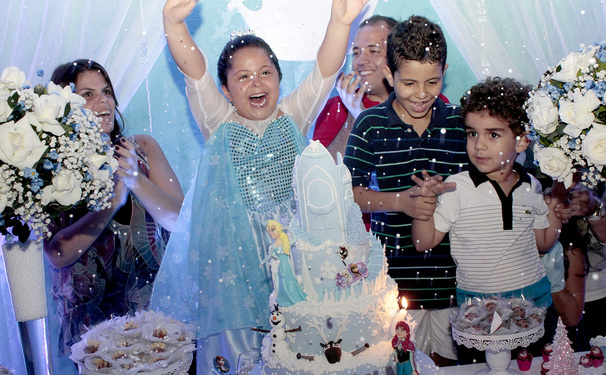 A alegria contagiante de Bruninha!