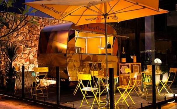 Clicquot Yellow Trailer