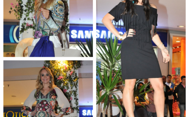 Mulheres da sociedade na passarela!