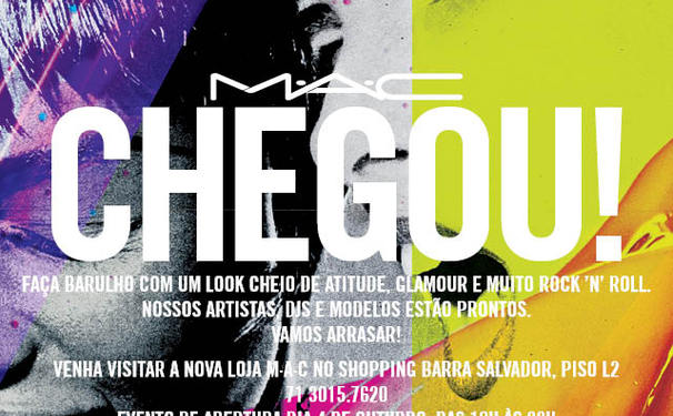 M.A.C no Shopping Barra!