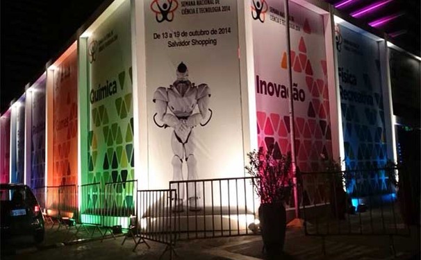 Robozão, sucesso no Salvador Shopping.