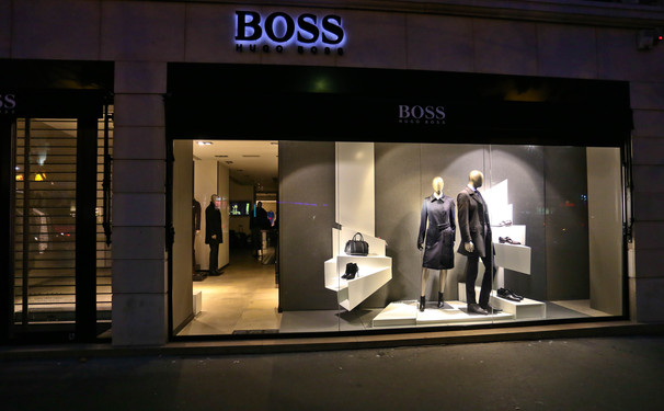 Hugo Boss, em 124 paises!