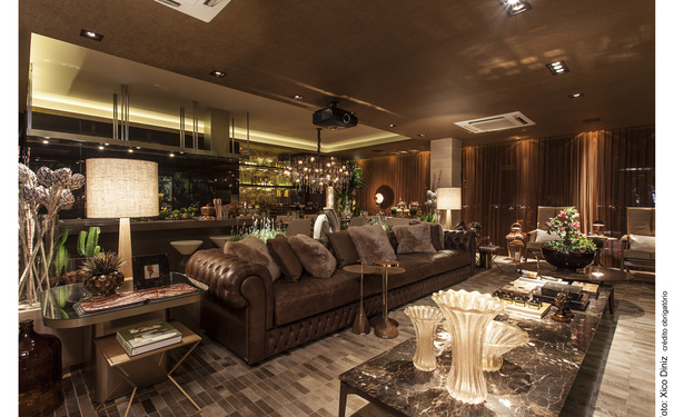 Um lugar elegante para morar e receber amigos. 