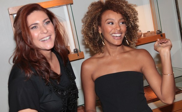 Sheron Menezes em tarde de brilho.